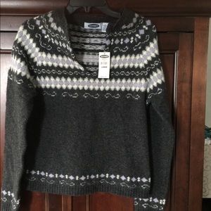TWO (2) WOOL SWEATERS SIZE LARGE
